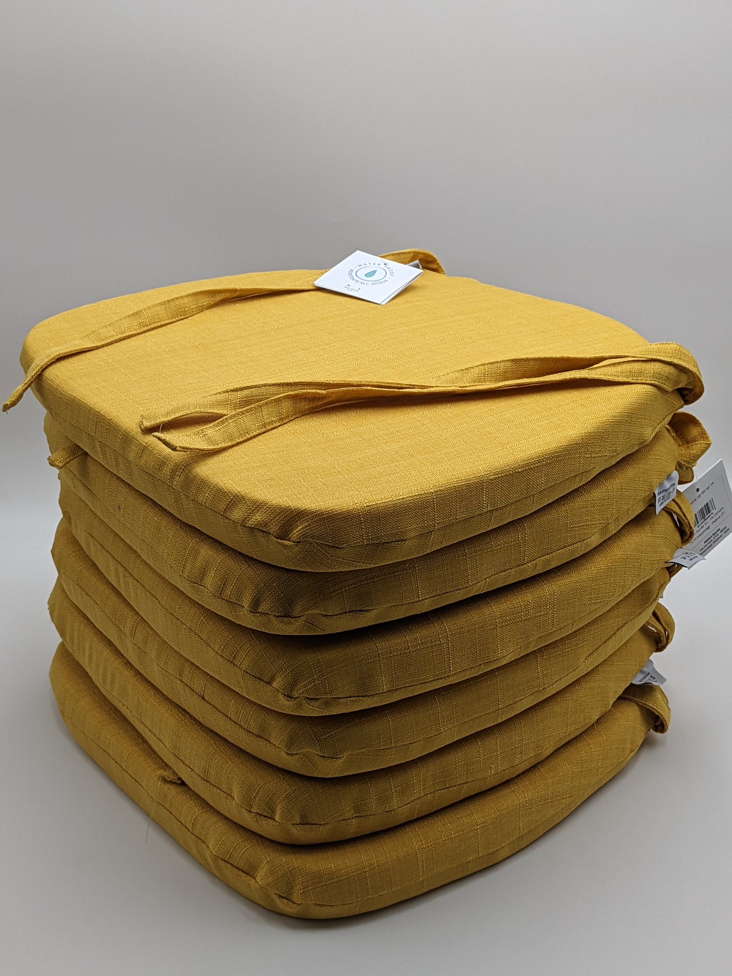 Set 6 cuscini sedia trapezoidali Maison Sucrée Korin antimacchia - Colisè